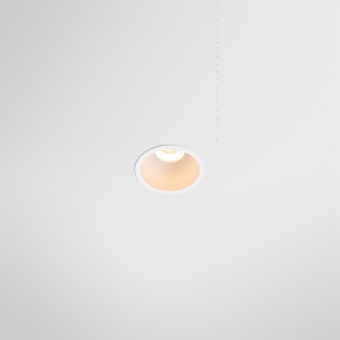 Modular+Minude Recessed 56 1x LED 5.7/8.5W 457/617lm 350/500mA 2700K CRI>90 29°, IP54, süvisvalgusti, valge, liiteseadmeta